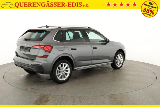Skoda Kamiq Selection 1.0 TSI DSG 130 Jahre, LED, Side, ACC, Kamera, el. Klappe, Winter, 17-Zoll 