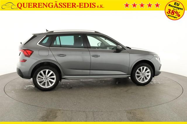 Skoda Kamiq Selection 1.0 TSI DSG 130 Jahre, LED, Side, ACC, Kamera, el. Klappe, Winter, 17-Zoll 