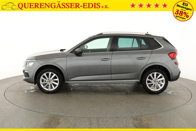 Skoda Kamiq Selection 1.0 TSI DSG 130 Jahre, LED, Side, ACC, Kamera, el. Klappe, Winter, 17-Zoll 