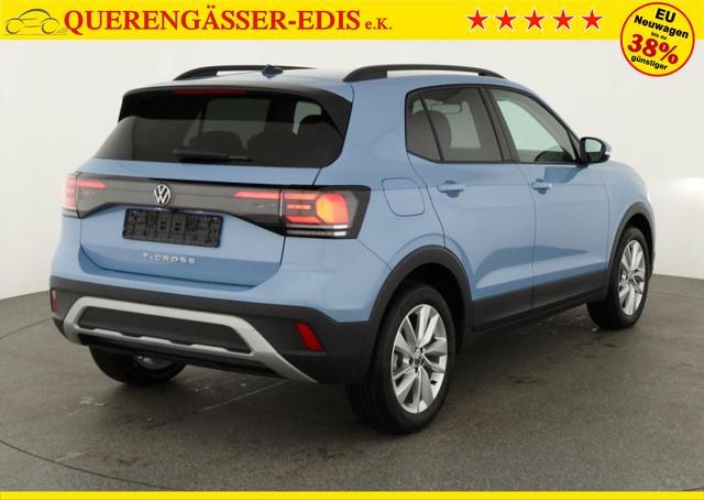 Volkswagen T-Cross 1.0 TSI 85 kW Life DSG Life, AHK, LED, Kamera, Side, ACC, Winter, sofort 