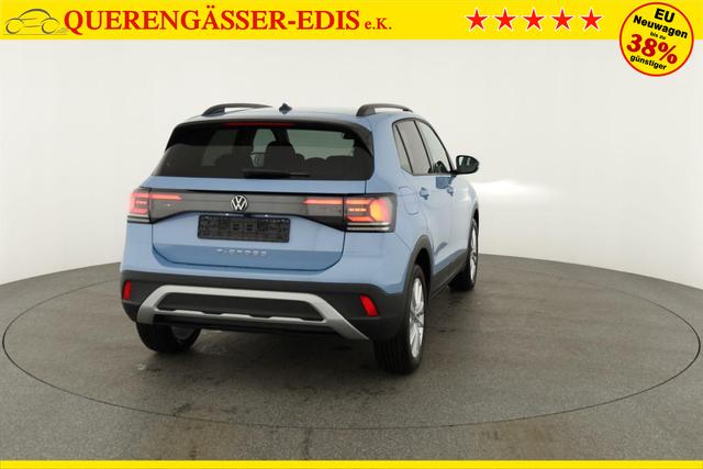 Volkswagen T-Cross 1.0 TSI 85 kW Life DSG Life, AHK, LED, Kamera, Side, ACC, Winter, sofort 