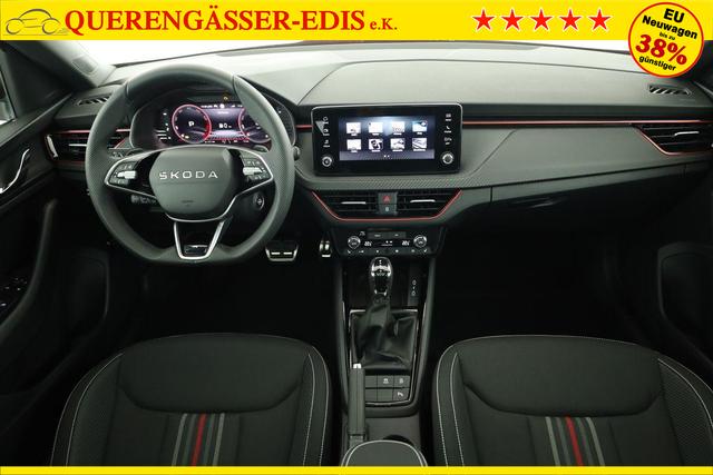 Skoda Kamiq Monte Carlo 1.5 TSI DSG Carlo, Pano, AHK, IQ.Light, Side, Kamera, Winter, 17-Zoll 