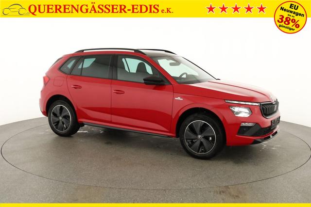 Skoda Kamiq Monte Carlo 1.5 TSI DSG Carlo, Pano, AHK, IQ.Light, Side, Kamera, Winter, 17-Zoll 