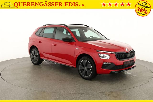 Skoda Kamiq Monte Carlo 1.5 TSI DSG Carlo, Pano, AHK, IQ.Light, Side, Kamera, Winter, 17-Zoll 