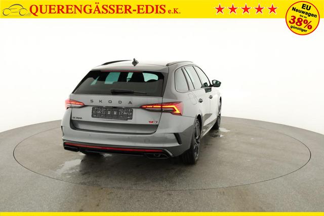 Skoda Octavia Combi 2.0 TSI 195 kW RS DSG, Standheizung, AHK, Navi, Matrix, Side, Winter, 5 J.-Garantie 