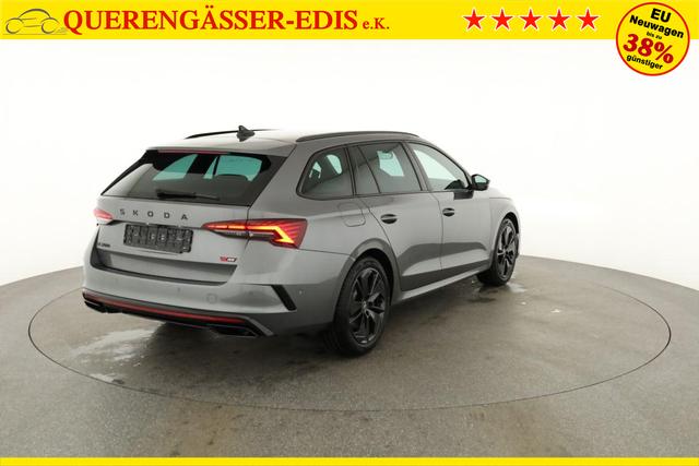 Skoda Octavia Combi 2.0 TSI 195 kW RS DSG, Standheizung, AHK, Navi, Matrix, Side, Winter, 5 J.-Garantie 