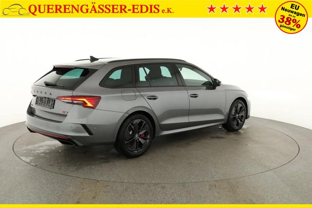 Skoda Octavia Combi 2.0 TSI 195 kW RS DSG, Standheizung, AHK, Navi, Matrix, Side, Winter, 5 J.-Garantie 