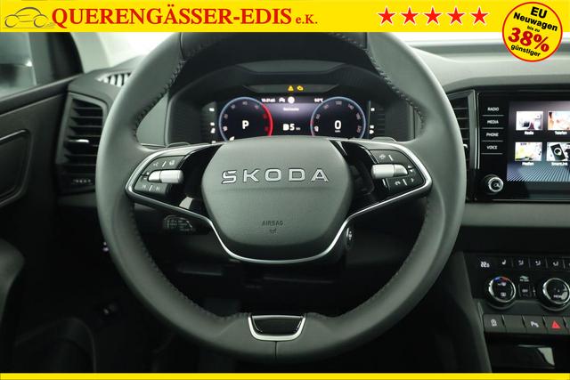 Skoda Karoq Selection 2.0 TDI DSG 4x4 Selection, AHK, Navi, LED, Kamera, Winter, el. Klappe, 4 J.-Garantie 