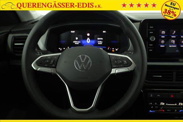 Volkswagen T-Cross 1.5 TSI 110 kW Life DSG Life, LED, Kamera, Side, ACC, Winter, sofort 