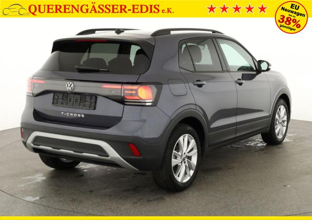 Volkswagen T-Cross 1.5 TSI 110 kW Life DSG Life, AHK, LED, Kamera, Side, ACC, Winter, sofort 