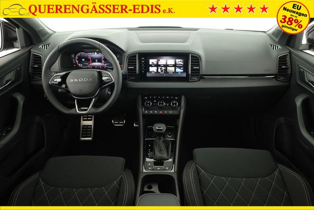 Skoda Karoq Sportline 1.5 TSI DSG Sportline, AHK, Navi, CANTON, Matrix, AreaView, Side, Kamera, el. Klappe, FS-beheizbar 