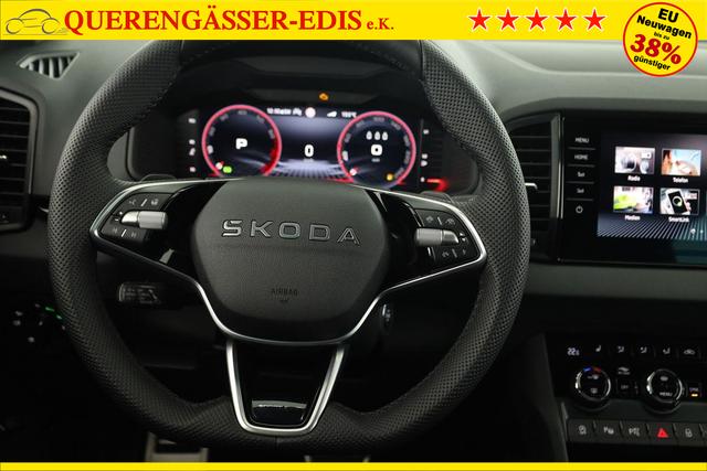 Skoda Karoq Sportline 1.5 TSI DSG Sportline, AHK, Navi, CANTON, Matrix, AreaView, Side, Kamera, el. Klappe, FS-beheizbar 