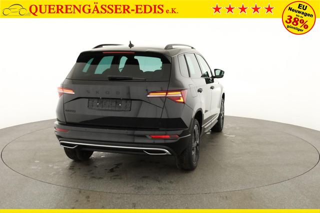 Skoda Karoq Sportline 1.5 TSI DSG Sportline, AHK, Navi, CANTON, Matrix, AreaView, Side, Kamera, el. Klappe, FS-beheizbar 