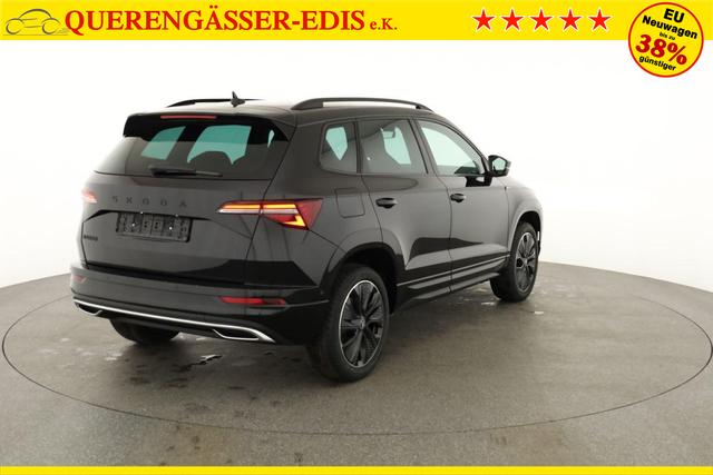 Skoda Karoq Sportline 1.5 TSI DSG Sportline, AHK, Navi, CANTON, Matrix, AreaView, Side, Kamera, el. Klappe, FS-beheizbar 