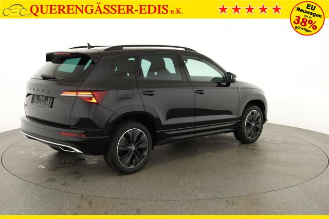 Skoda Karoq Sportline 1.5 TSI DSG Sportline, AHK, Navi, CANTON, Matrix, AreaView, Side, Kamera, el. Klappe, FS-beheizbar 