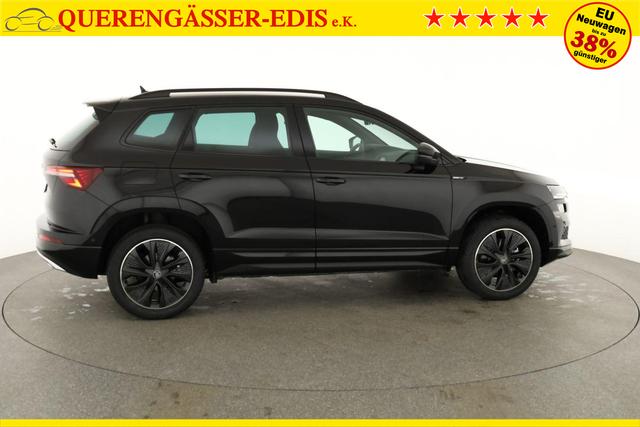 Skoda Karoq Sportline 1.5 TSI DSG Sportline, AHK, Navi, CANTON, Matrix, AreaView, Side, Kamera, el. Klappe, FS-beheizbar 
