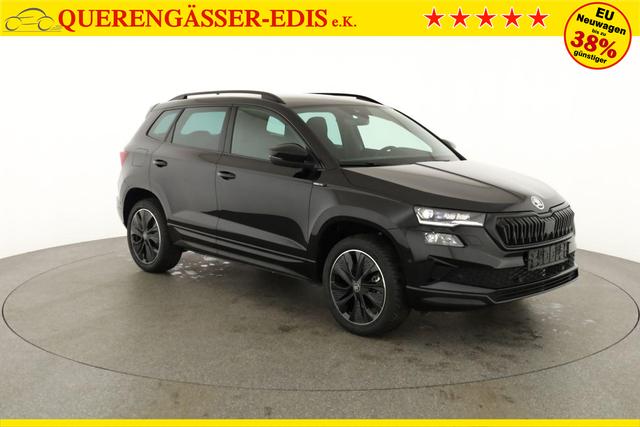 Skoda Karoq Sportline 1.5 TSI DSG Sportline, AHK, Navi, CANTON, Matrix, AreaView, Side, Kamera, el. Klappe, FS-beheizbar 