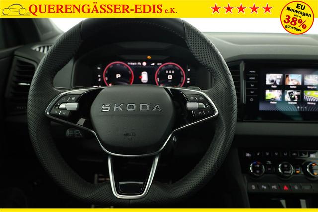 Skoda Karoq Sportline 1.5 TSI DSG Sportline, AHK, Navi, CANTON, Matrix, AreaView, Side, Kamera, el. Klappe, FS-beheizbar 