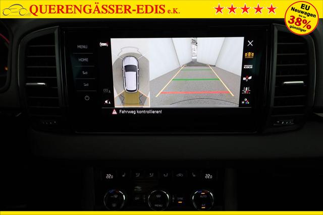 Skoda Karoq Sportline 1.5 TSI DSG Sportline, AHK, Navi, CANTON, Matrix, AreaView, Side, Kamera, el. Klappe, FS-beheizbar 