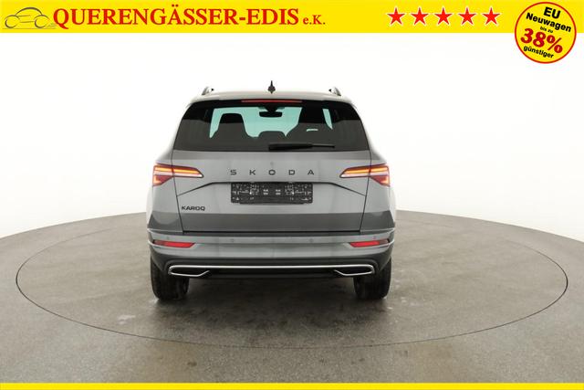 Skoda Karoq Sportline 1.5 TSI DSG Sportline, AHK, Navi, CANTON, Matrix, AreaView, Side, Kamera, el. Klappe, FS-beheizbar 