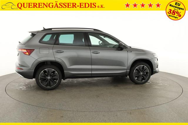 Skoda Karoq Sportline 1.5 TSI DSG Sportline, AHK, Navi, CANTON, Matrix, AreaView, Side, Kamera, el. Klappe, FS-beheizbar 