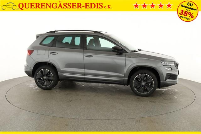 Skoda Karoq Sportline 1.5 TSI DSG Sportline, AHK, Navi, CANTON, Matrix, AreaView, Side, Kamera, el. Klappe, FS-beheizbar 