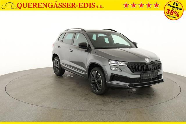 Skoda Karoq Sportline 1.5 TSI DSG Sportline, AHK, Navi, CANTON, Matrix, AreaView, Side, Kamera, el. Klappe, FS-beheizbar 