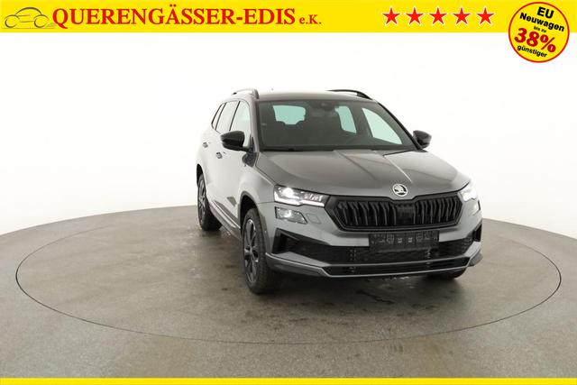 Skoda Karoq Sportline 1.5 TSI DSG Sportline, AHK, Navi, CANTON, Matrix, AreaView, Side, Kamera, el. Klappe, FS-beheizbar 