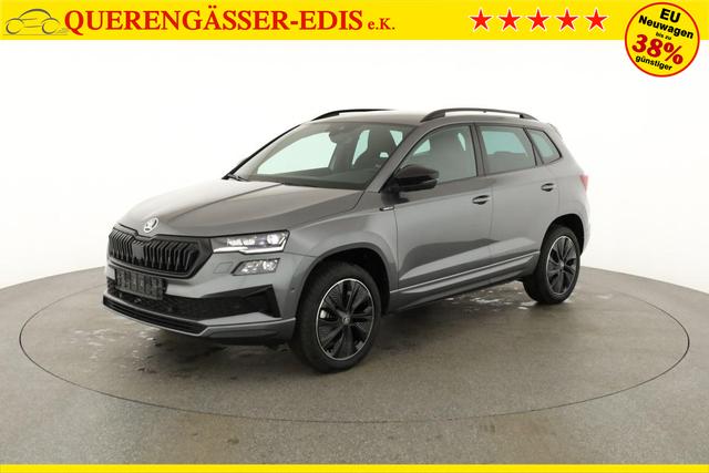 Skoda Karoq Sportline 1.5 TSI DSG Sportline, AHK, Navi, CANTON, Matrix, AreaView, Side, Kamera, el. Klappe, FS-beheizbar 