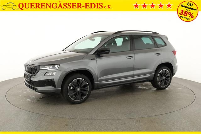 Skoda Karoq Sportline 1.5 TSI DSG Sportline, AHK, Navi, CANTON, Matrix, AreaView, Side, Kamera, el. Klappe, FS-beheizbar 