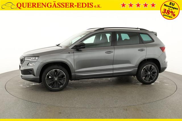 Skoda Karoq Sportline 1.5 TSI DSG Sportline, AHK, Navi, CANTON, Matrix, AreaView, Side, Kamera, el. Klappe, FS-beheizbar 