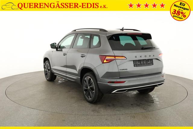 Skoda Karoq Sportline 1.5 TSI DSG Sportline, AHK, Navi, CANTON, Matrix, AreaView, Side, Kamera, el. Klappe, FS-beheizbar 
