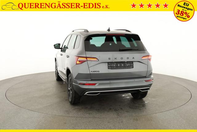 Skoda Karoq Sportline 1.5 TSI DSG Sportline, AHK, Navi, CANTON, Matrix, AreaView, Side, Kamera, el. Klappe, FS-beheizbar 