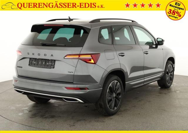 Skoda Karoq Sportline 4x4 2.0 TDI DSG Sportline, AHK, Navi, Matrix, AreaView, Side, Kamera, el. Klappe, FS-beheizbar, Winter 