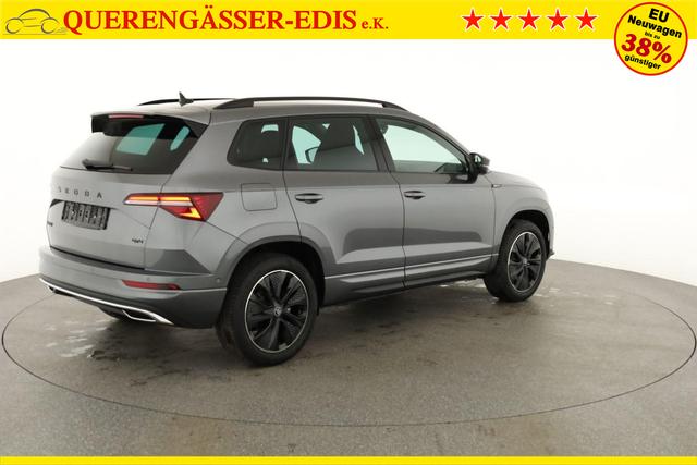 Skoda Karoq Sportline 4x4 2.0 TDI DSG Sportline, AHK, Navi, Matrix, AreaView, Side, Kamera, el. Klappe, FS-beheizbar, Winter 