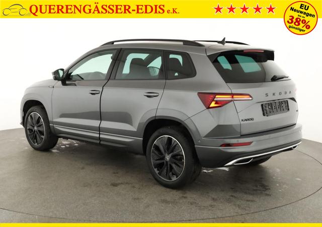 Skoda Karoq Sportline 4x4 2.0 TDI DSG Sportline, Pano, AHK, Navi, Matrix, AreaView, Side, Kamera, el. Klappe, FS-beheizbar, Winter 