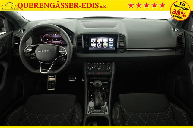 Skoda Karoq Sportline 4x4 2.0 TDI DSG Sportline, Pano, AHK, Navi, Matrix, AreaView, Side, Kamera, el. Klappe, FS-beheizbar, Winter 