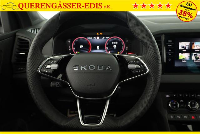 Skoda Karoq Sportline 4x4 2.0 TDI DSG Sportline, Pano, AHK, Navi, Matrix, AreaView, Side, Kamera, el. Klappe, FS-beheizbar, Winter 