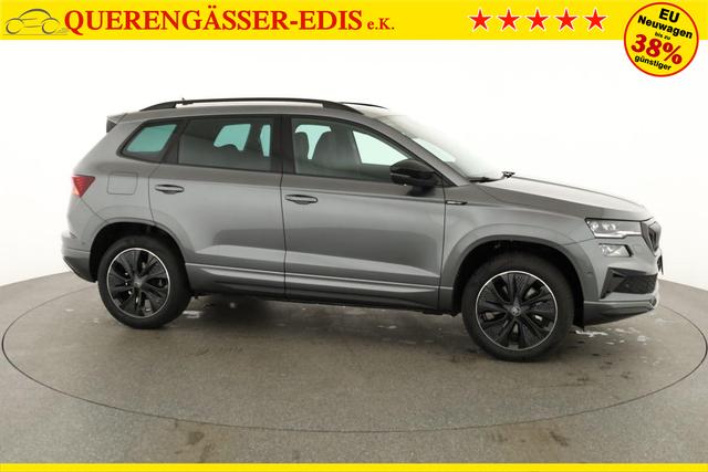 Skoda Karoq Sportline 4x4 2.0 TDI DSG Sportline, Pano, AHK, Navi, Matrix, AreaView, Side, Kamera, el. Klappe, FS-beheizbar, Winter 