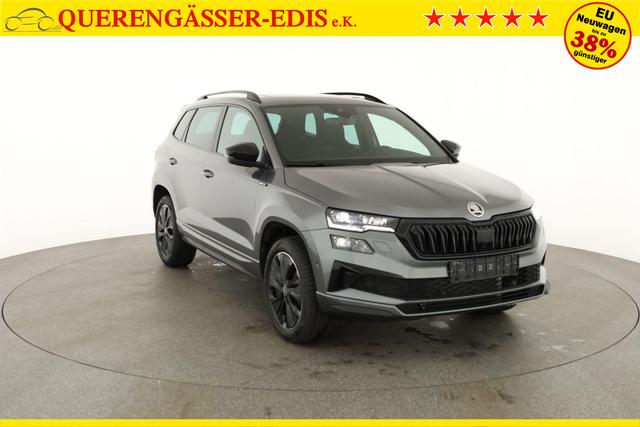 Skoda Karoq Sportline 4x4 2.0 TDI DSG Sportline, Pano, AHK, Navi, Matrix, AreaView, Side, Kamera, el. Klappe, FS-beheizbar, Winter 