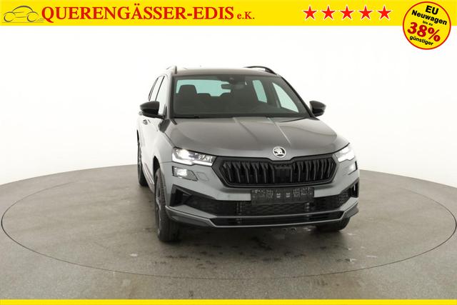 Skoda Karoq Sportline 4x4 2.0 TDI DSG Sportline, Pano, AHK, Navi, Matrix, AreaView, Side, Kamera, el. Klappe, FS-beheizbar, Winter 