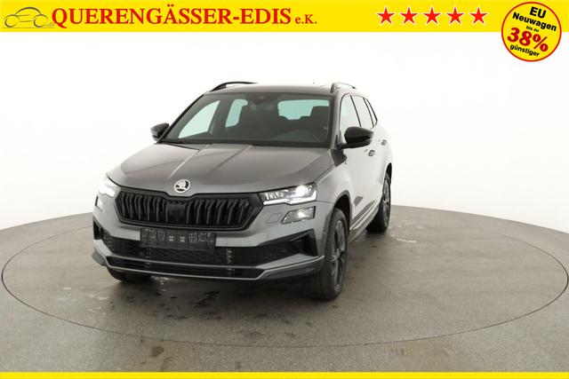 Skoda Karoq Sportline 4x4 2.0 TDI DSG Sportline, Pano, AHK, Navi, Matrix, AreaView, Side, Kamera, el. Klappe, FS-beheizbar, Winter 