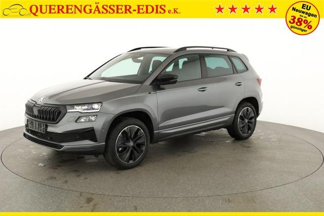 Skoda Karoq Sportline 4x4 2.0 TDI DSG Sportline, Pano, AHK, Navi, Matrix, AreaView, Side, Kamera, el. Klappe, FS-beheizbar, Winter 
