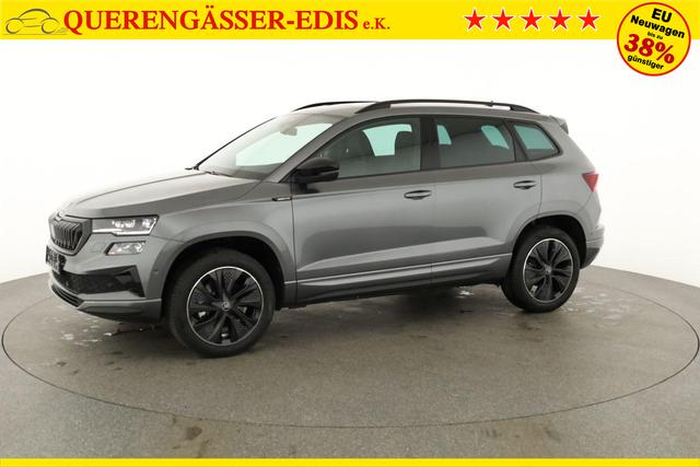 Skoda Karoq Sportline 4x4 2.0 TDI DSG Sportline, Pano, AHK, Navi, Matrix, AreaView, Side, Kamera, el. Klappe, FS-beheizbar, Winter 