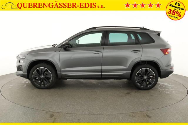 Skoda Karoq Sportline 4x4 2.0 TDI DSG Sportline, Pano, AHK, Navi, Matrix, AreaView, Side, Kamera, el. Klappe, FS-beheizbar, Winter 