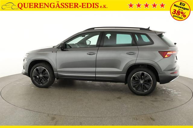 Skoda Karoq Sportline 4x4 2.0 TDI DSG Sportline, Pano, AHK, Navi, Matrix, AreaView, Side, Kamera, el. Klappe, FS-beheizbar, Winter 