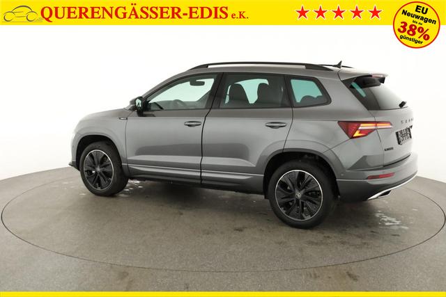 Skoda Karoq Sportline 4x4 2.0 TDI DSG Sportline, Pano, AHK, Navi, Matrix, AreaView, Side, Kamera, el. Klappe, FS-beheizbar, Winter 