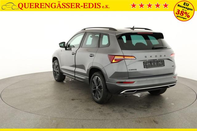 Skoda Karoq Sportline 4x4 2.0 TDI DSG Sportline, Pano, AHK, Navi, Matrix, AreaView, Side, Kamera, el. Klappe, FS-beheizbar, Winter 