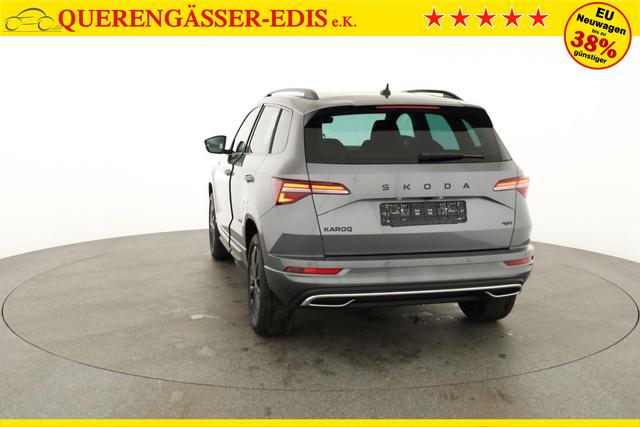 Skoda Karoq Sportline 4x4 2.0 TDI DSG Sportline, Pano, AHK, Navi, Matrix, AreaView, Side, Kamera, el. Klappe, FS-beheizbar, Winter 