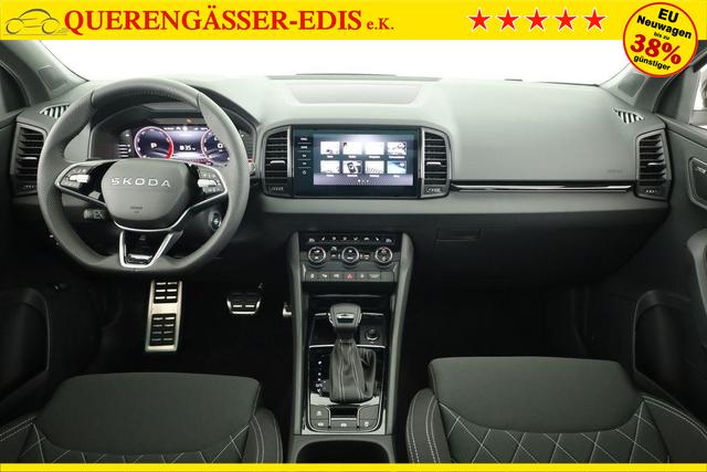 Skoda Karoq Sportline 1.5 TSI DSG Sportline, Pano, AHK, Navi, CANTON, Matrix, AreaView, Side, FS-beheizbar, 19-Zoll 